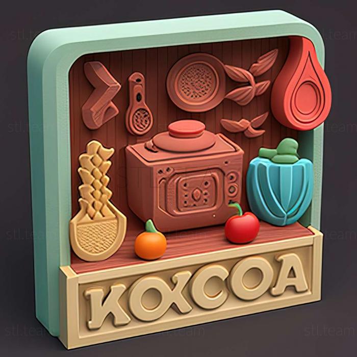 3D model Toca Kitchen 2 game (STL)